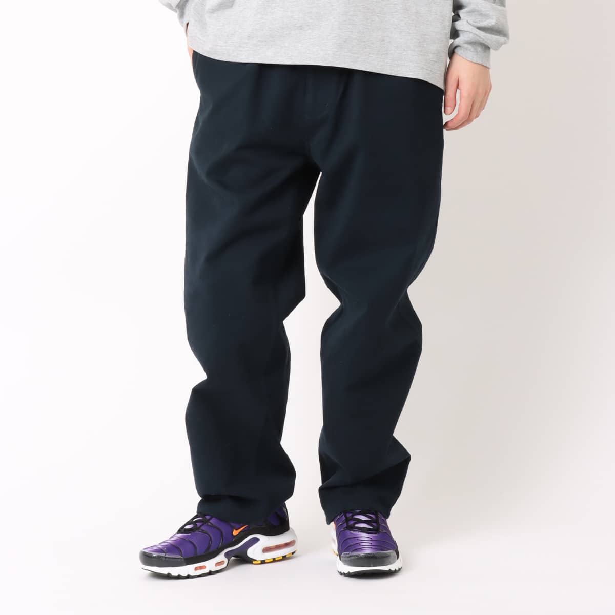 atmos Baggy Tapered Chino Pants NAVYの画像