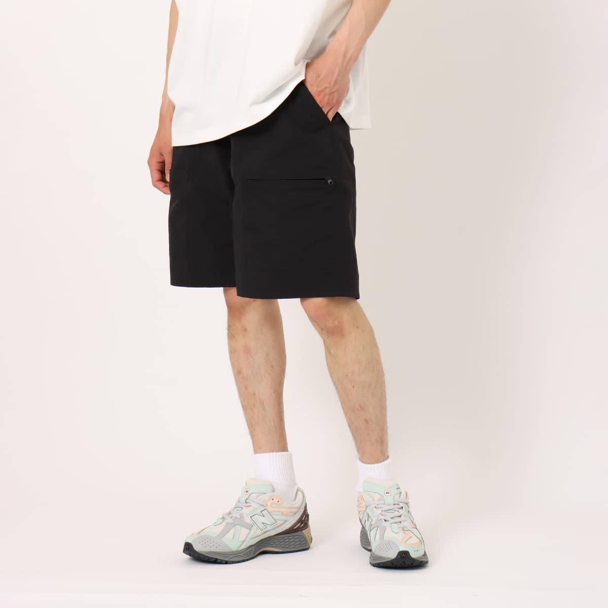 atmos Nylon Baggy Short Pants BLACK の画像