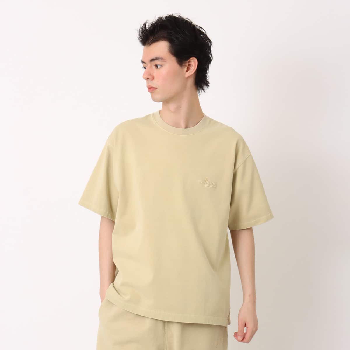 atmos Pigment T-shirt BEIGEの画像