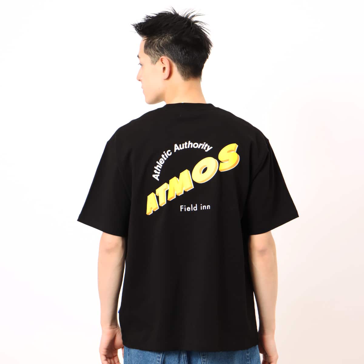 atmos Field In T-shirt BLACKの画像