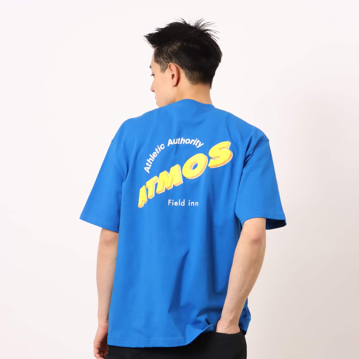 atmos Field In T-shirt BLUEの画像