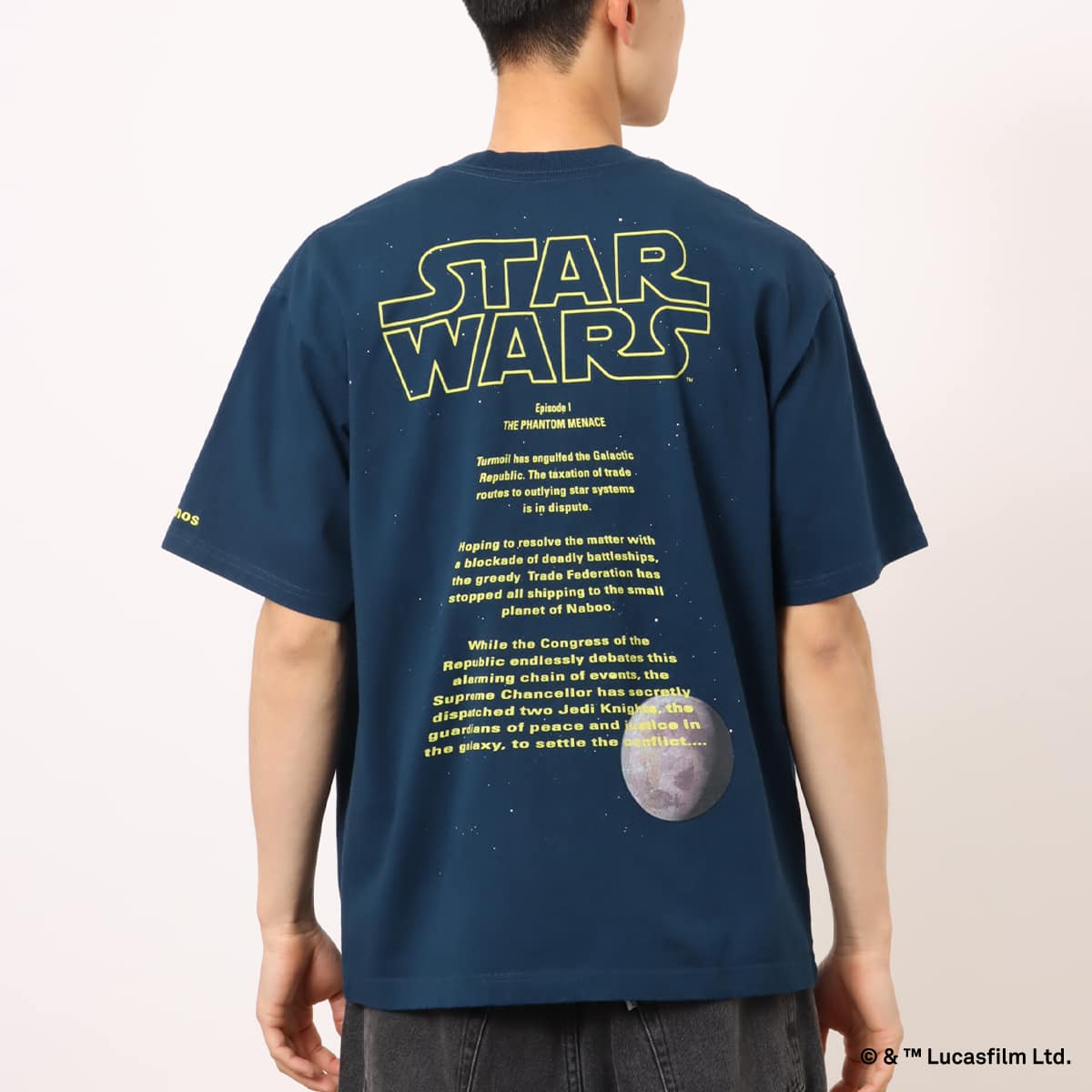 atmos 【STAR WARS】 Planet / T-shirt NAVY