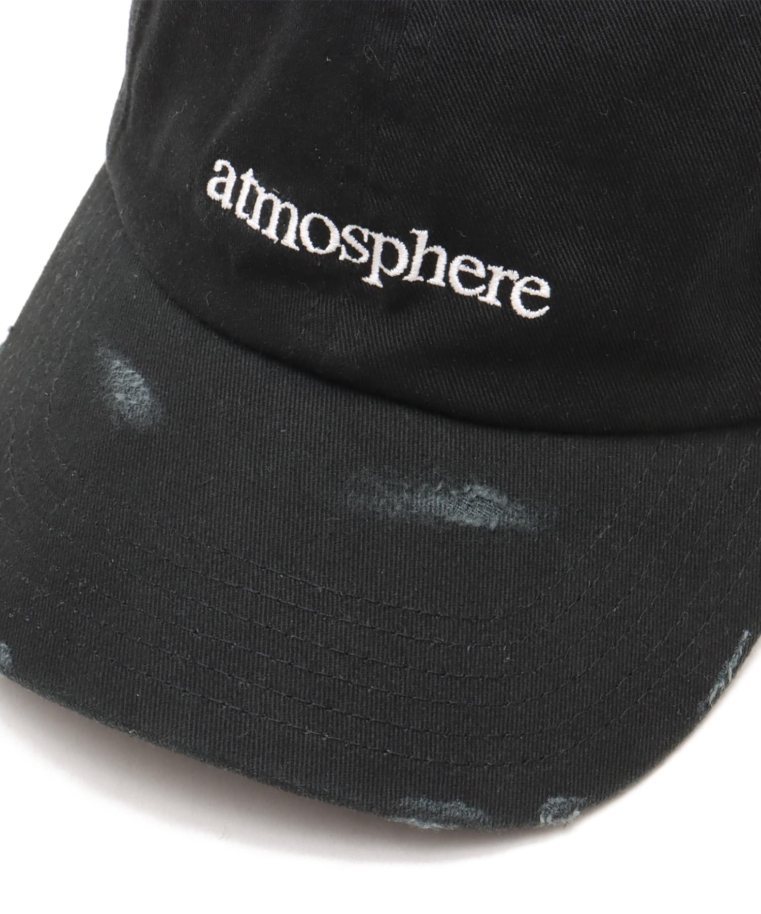 atmos atmosphere Logo Cap BLACKの画像