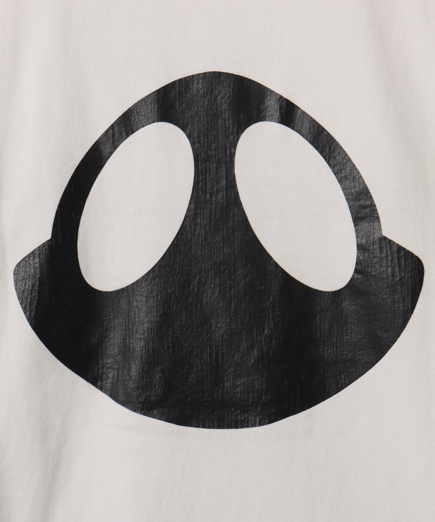 atmos ”TENKYU” Crack Print Face T-shirt 1 WHITEの画像