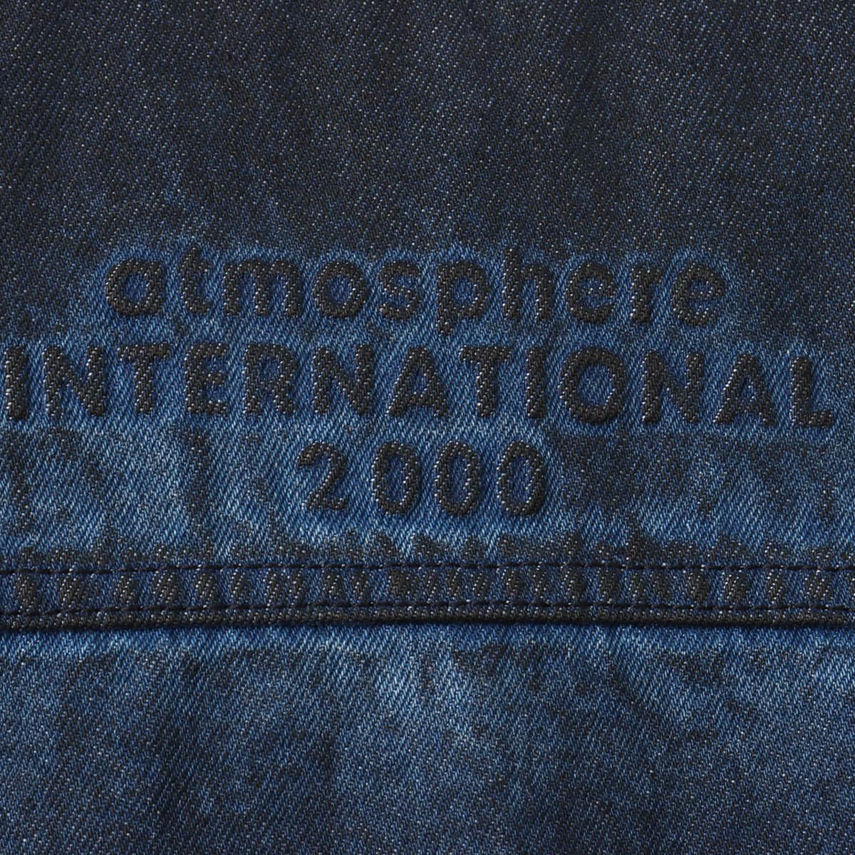 atmos Denim Worker Jacket BLUEの画像