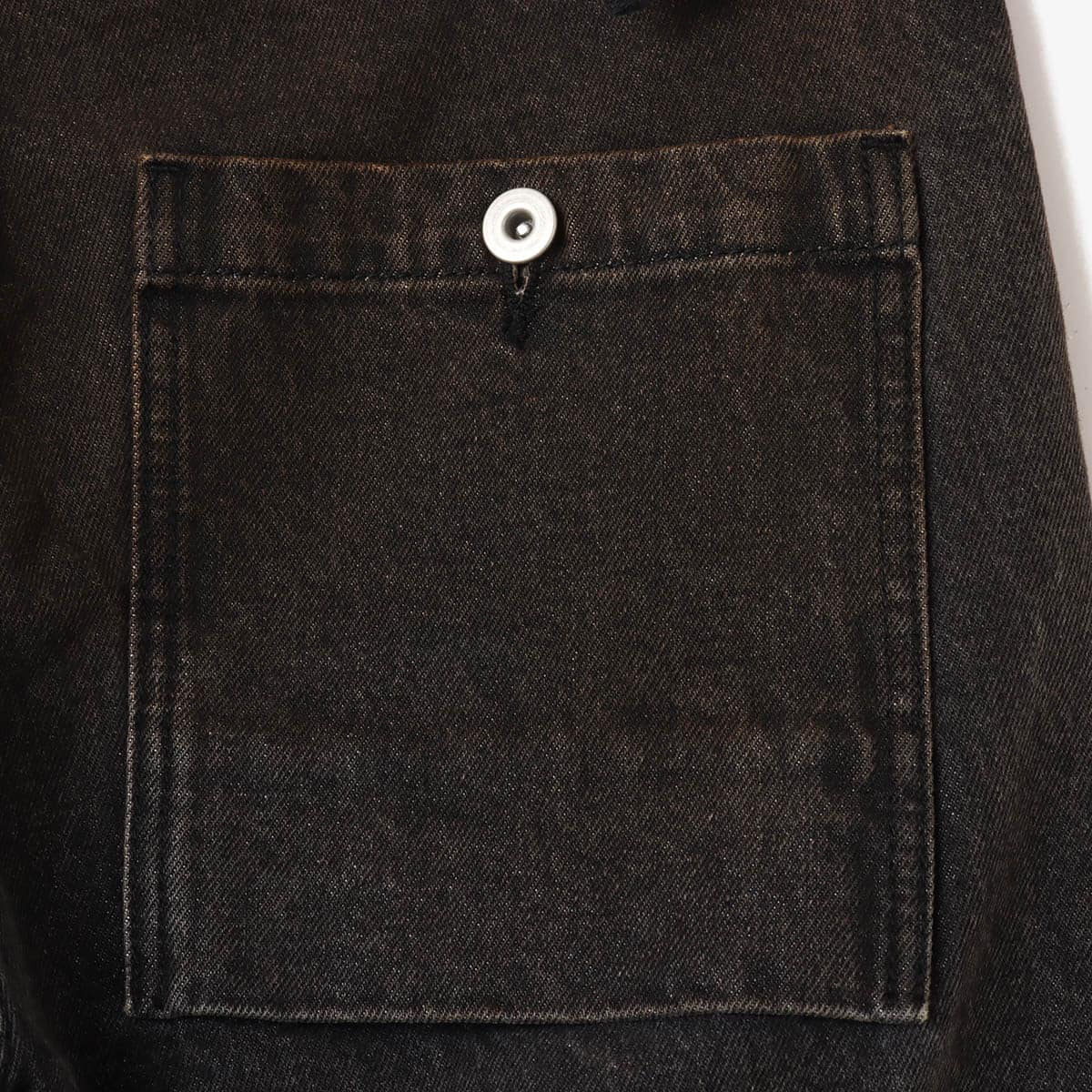 atmos Denim Cargo Pants BLACKの画像