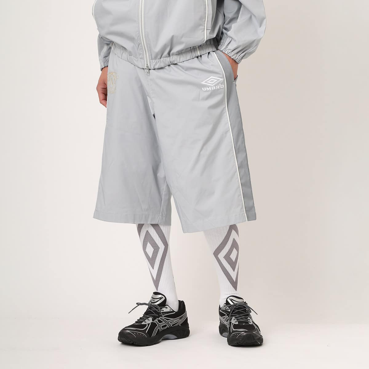 UMBRO x atmos Soccer Shorts GRAYの画像