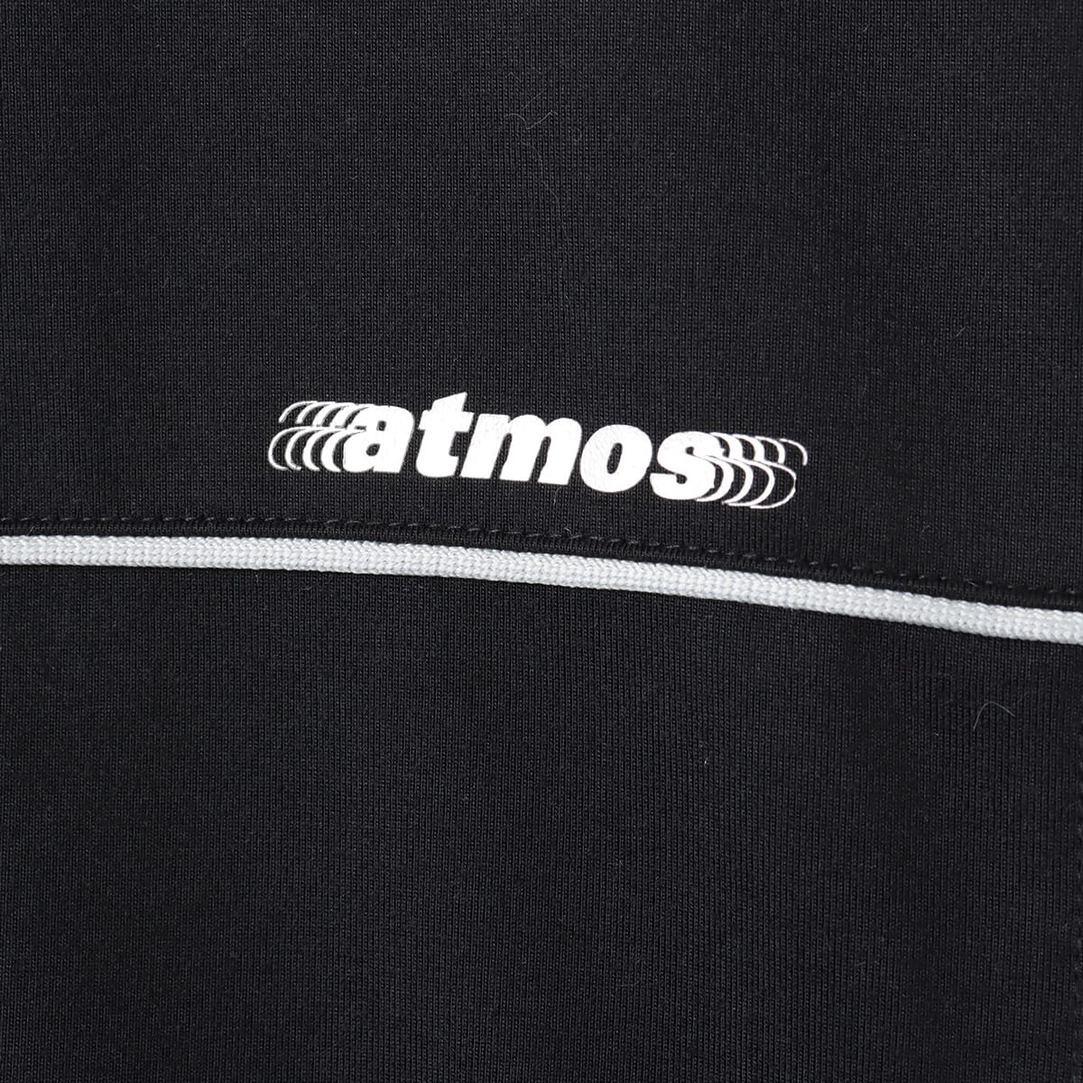atmos Piping T-shirt BLACKの画像
