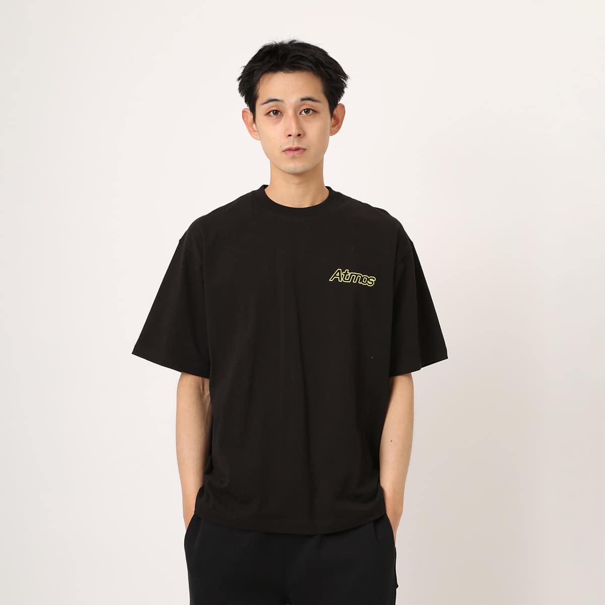 atmos Back Logo T-shirt BLACKの画像