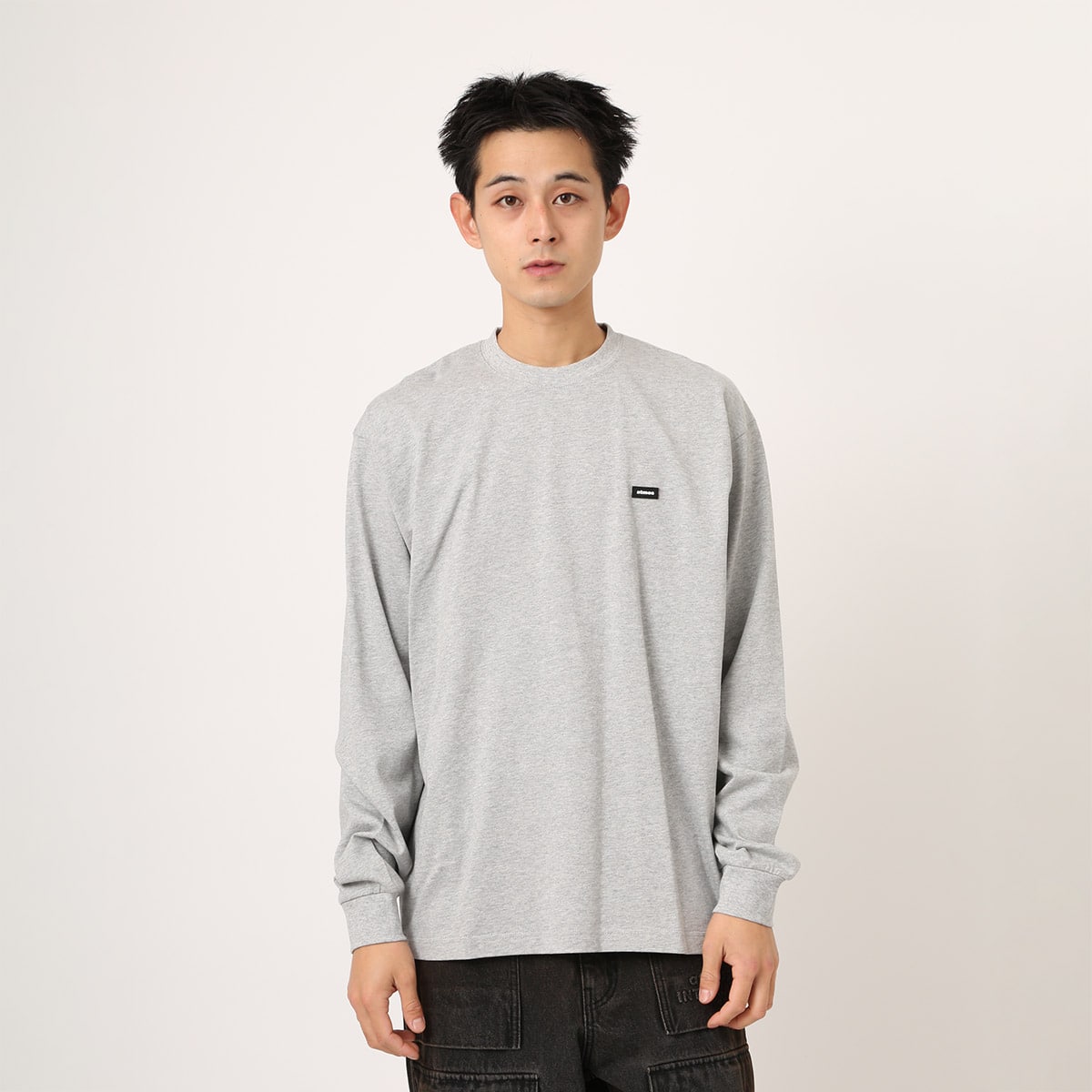 atmos PATCH LOGO LS T-Shirt GRAYの画像