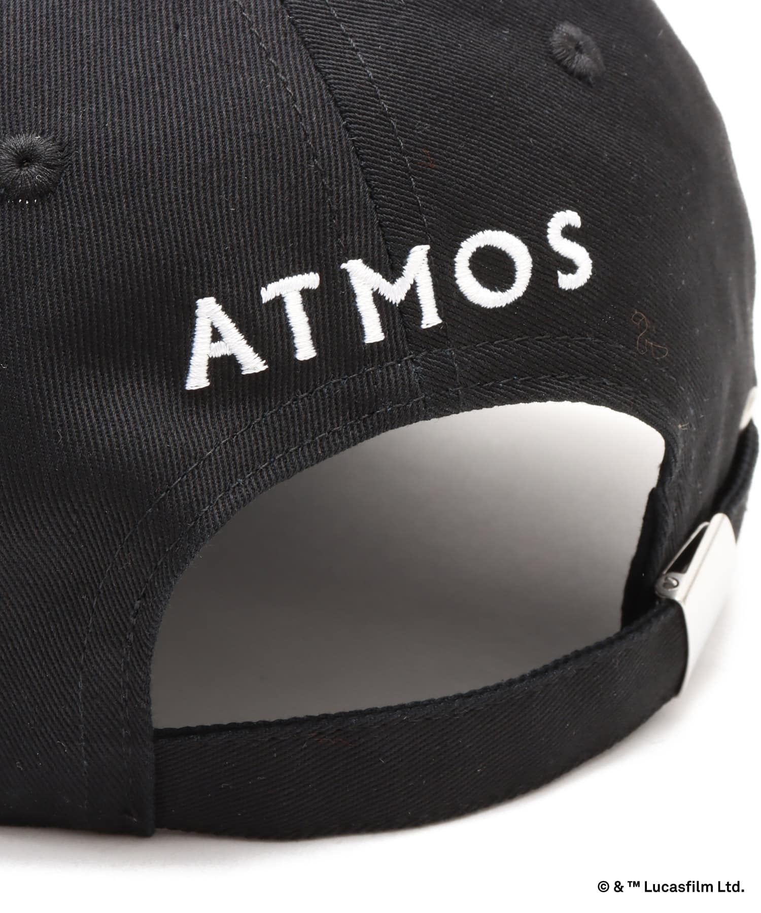 atmos [STAR WARS] Logo Cap BLACKの画像
