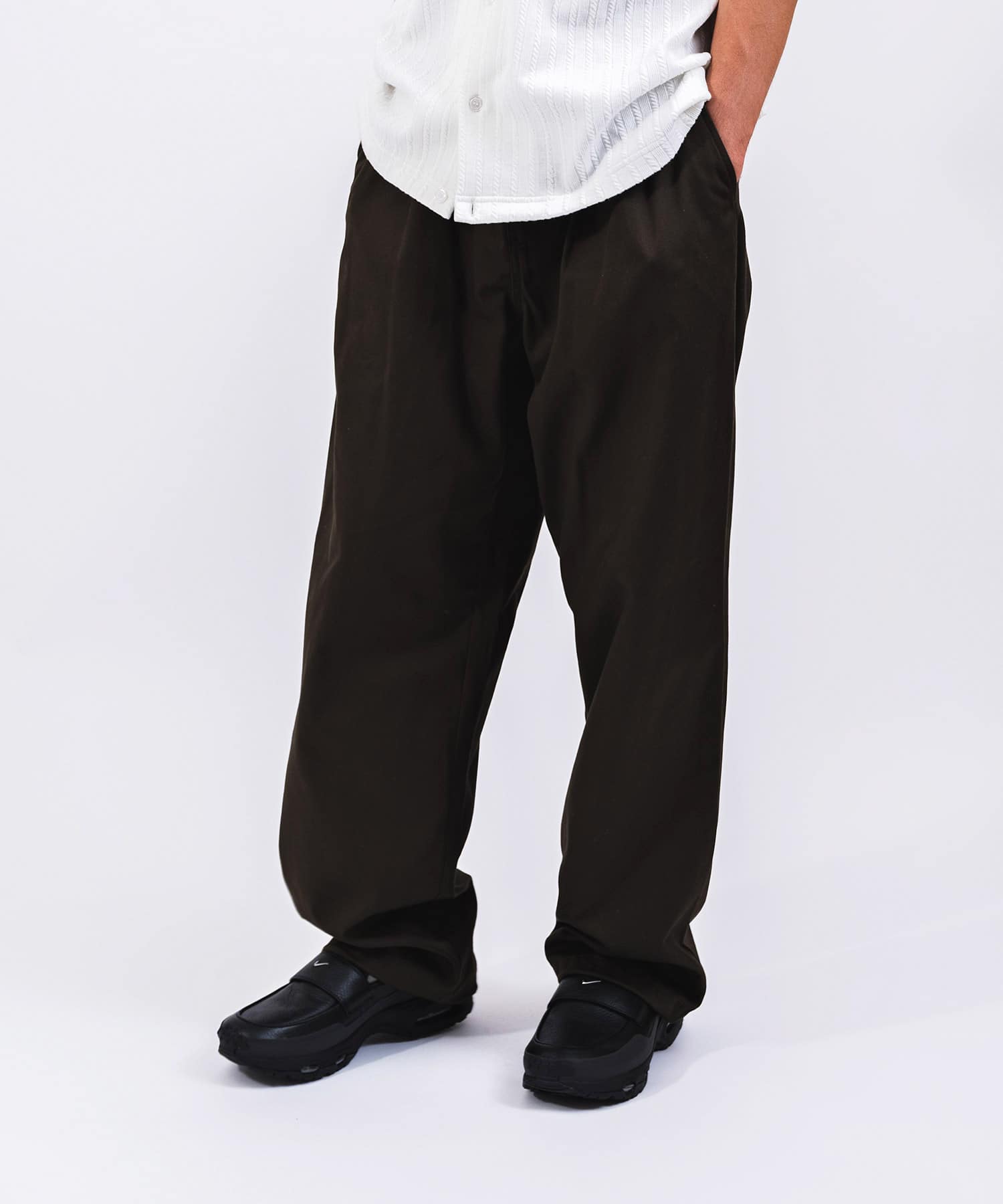 atmos Two Tack Trousers LIGHT BLACKの画像
