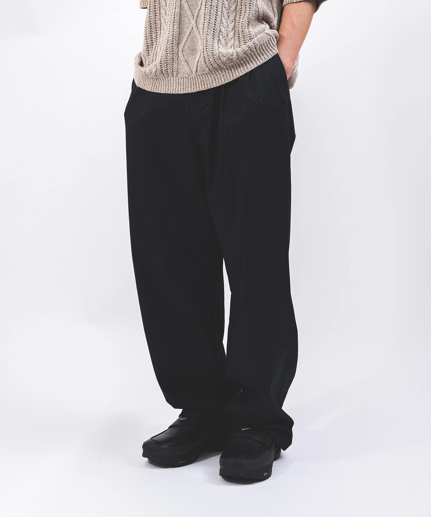 atmos Two Tack Trousers NAVYの画像