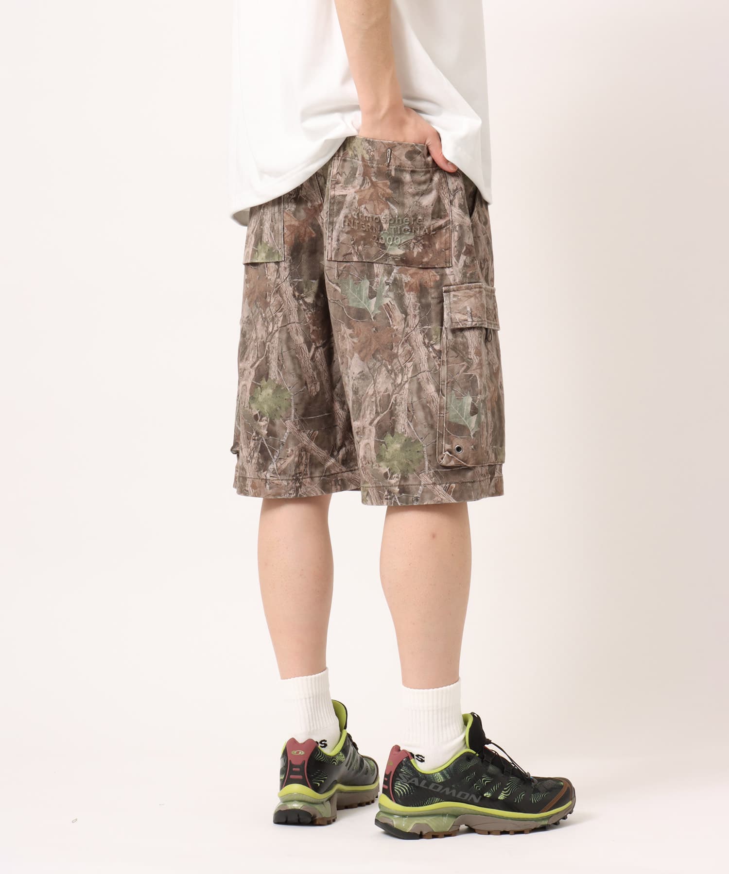 atmos Baggy Cargo Shorts CAMOUFLAGEの画像