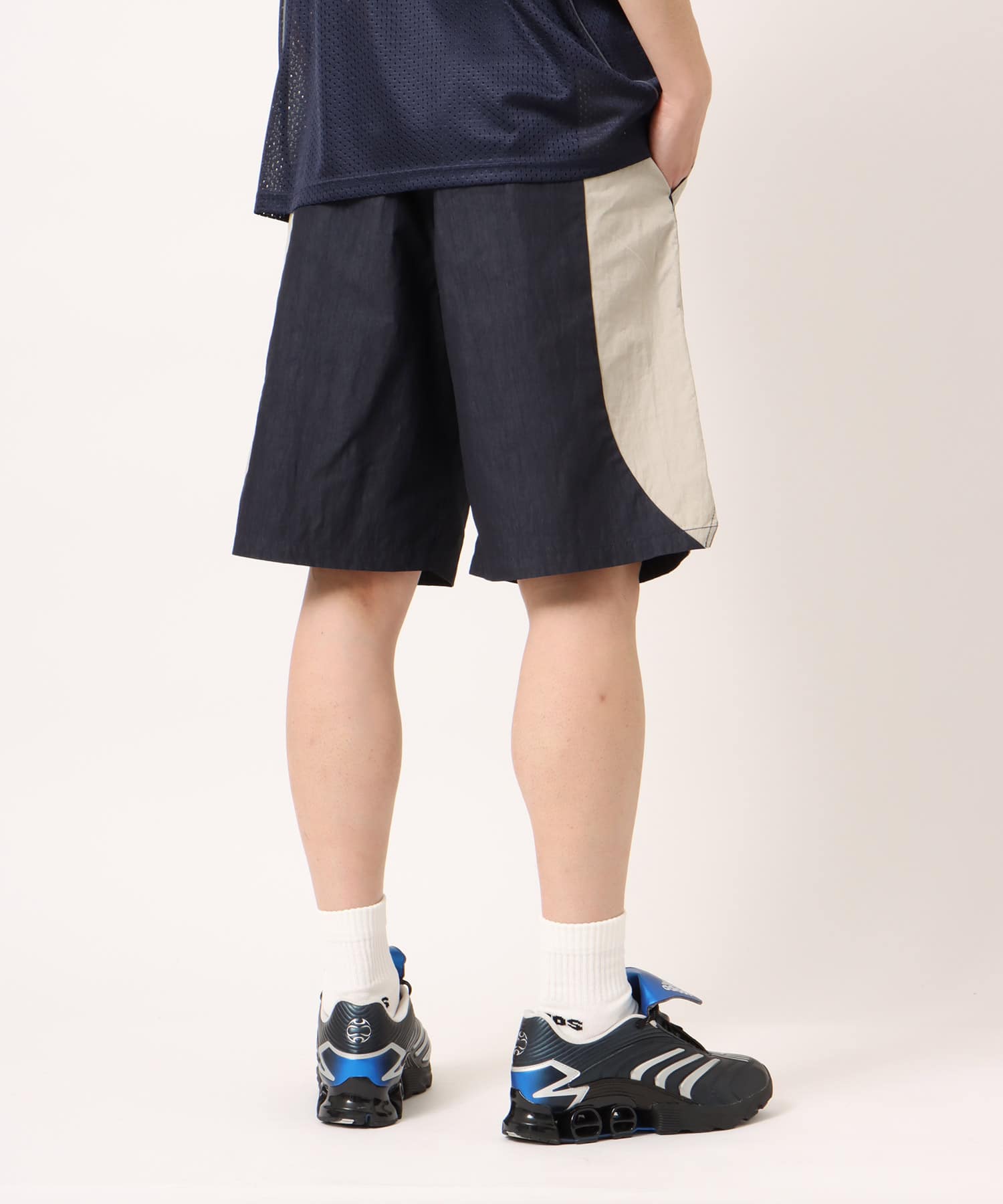 atmos Panel Docking Short Pants NAVYの画像
