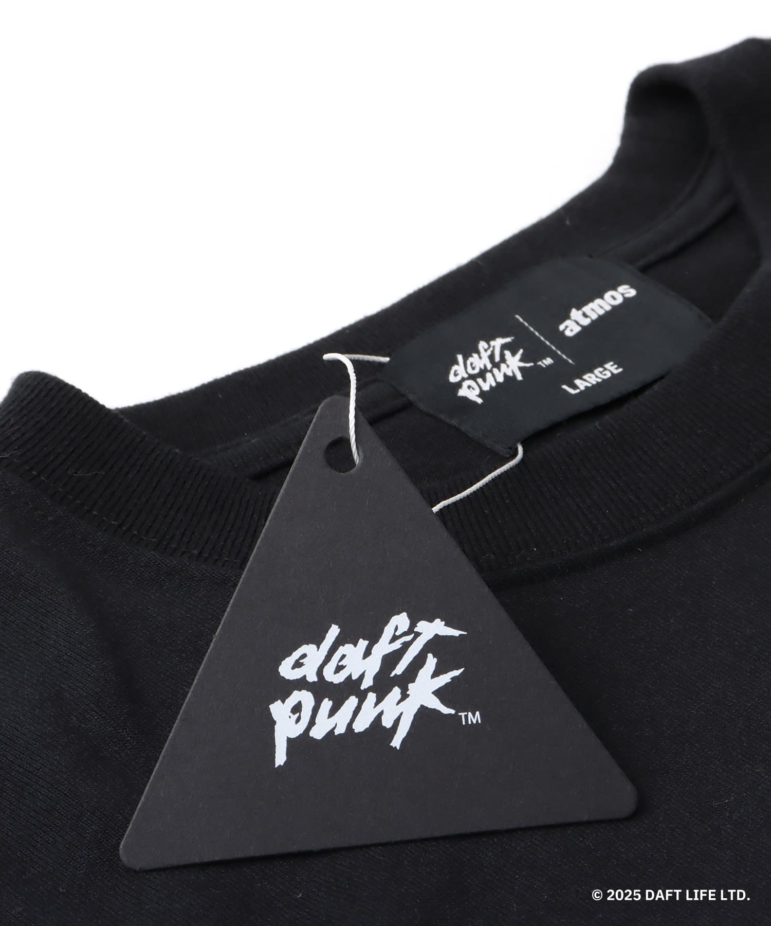 atmos x Daft Punk DISCOVERY T-shirt 1 BLACKの画像
