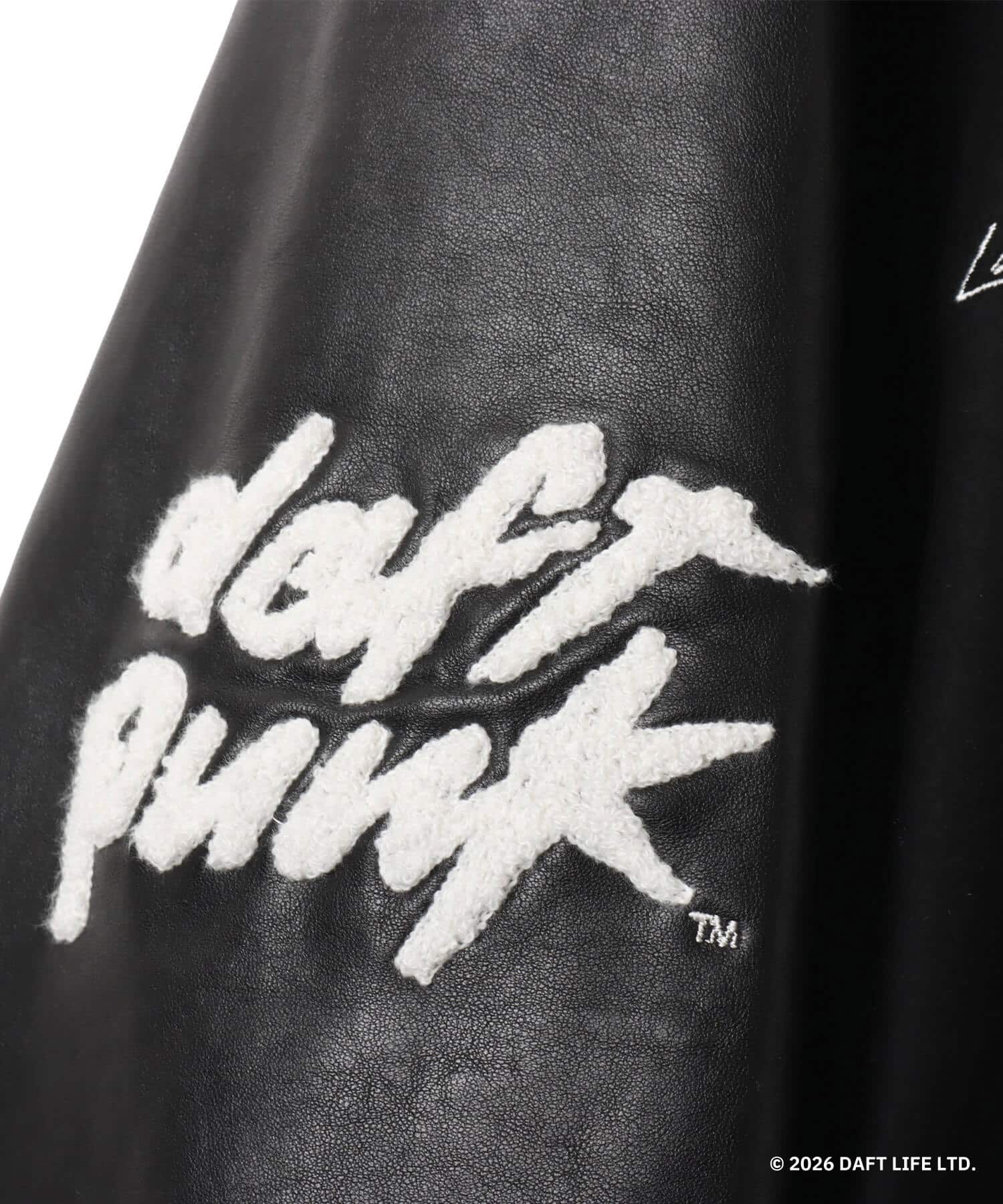 atmos x Daft Punk Random Access Memories Varsity Jacket BLACKの画像