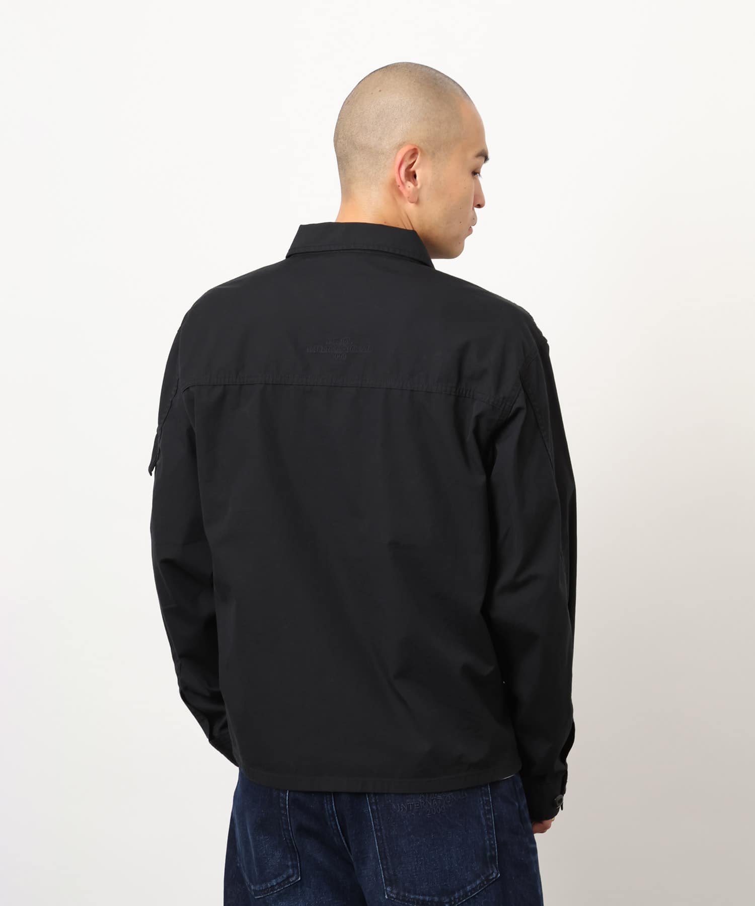 atmos Cotton Military Jacket BLACKの画像