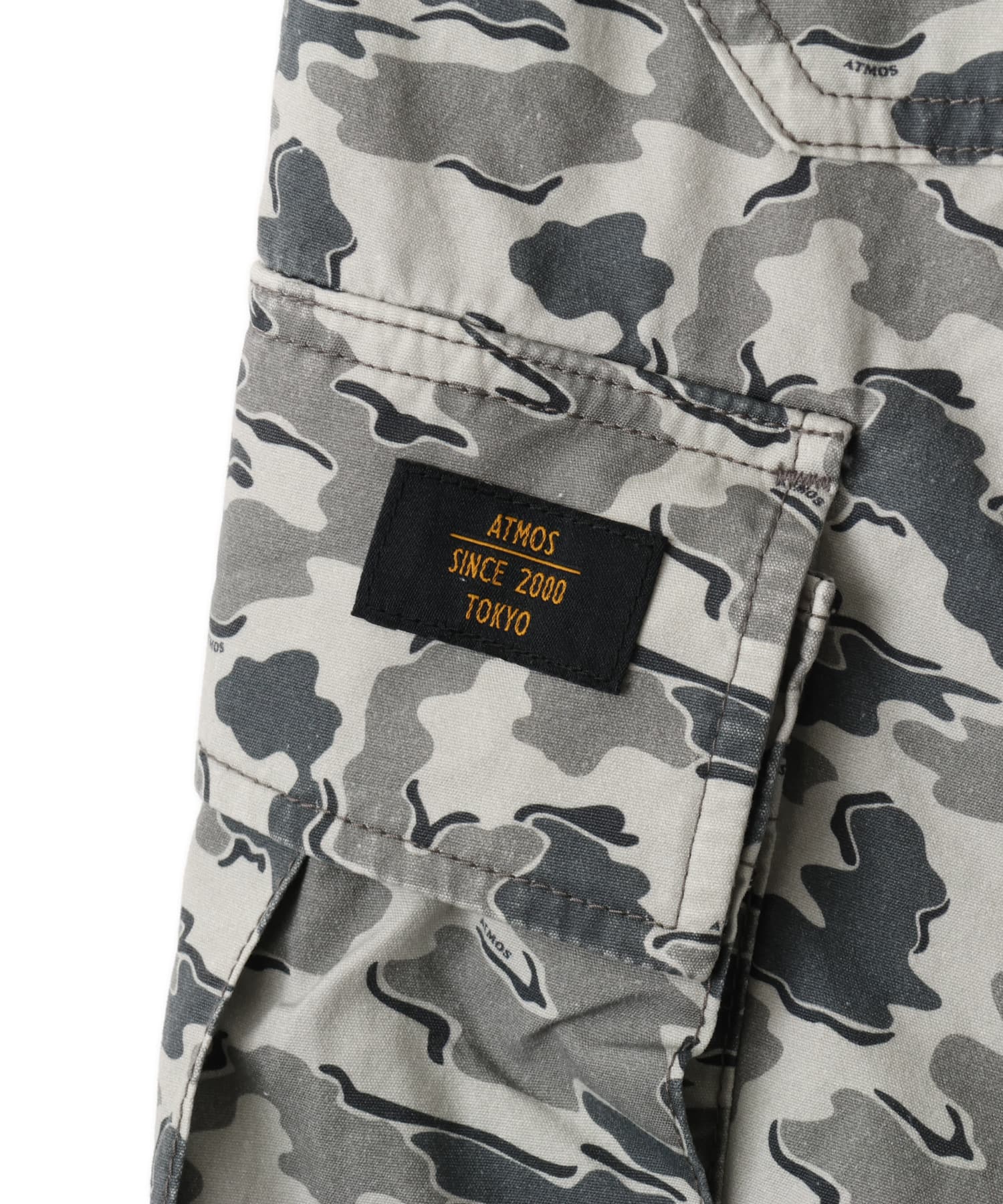 atmos Cotton Military Cargo Pants CAMOUFLAGE GRAYの画像