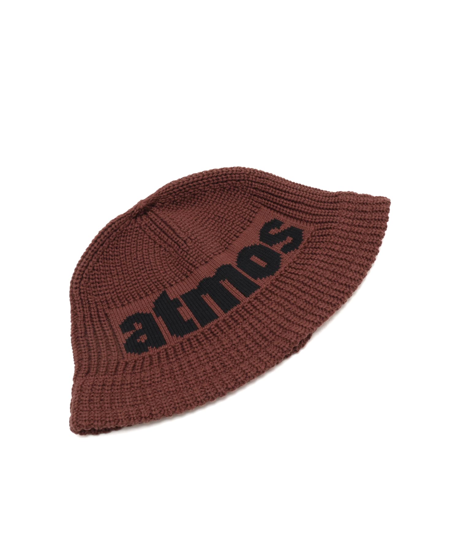 atmos Logo Print Vacation Hat BROWNの画像