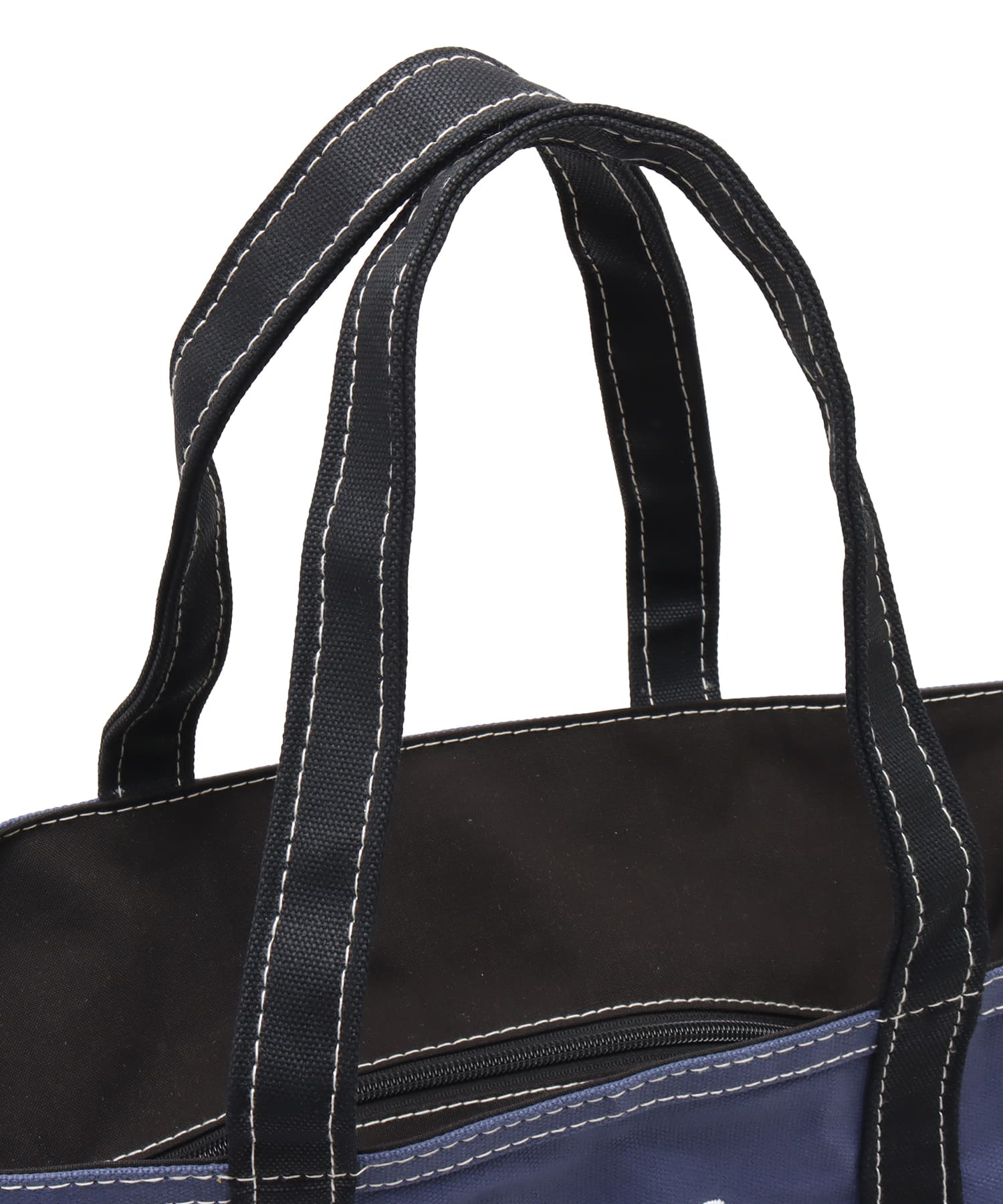 atmos Canvas Tote Bag NAVYの画像
