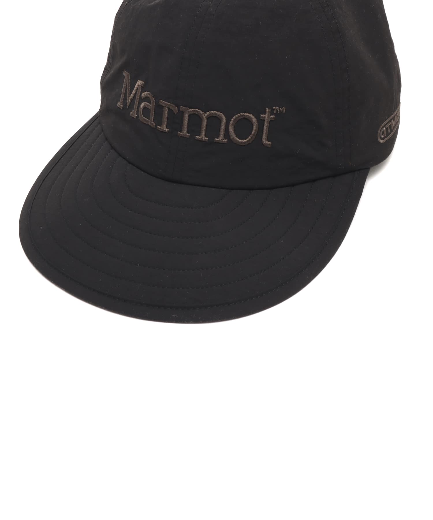 Marmot x atmos Long Bill Cap BLACKの画像
