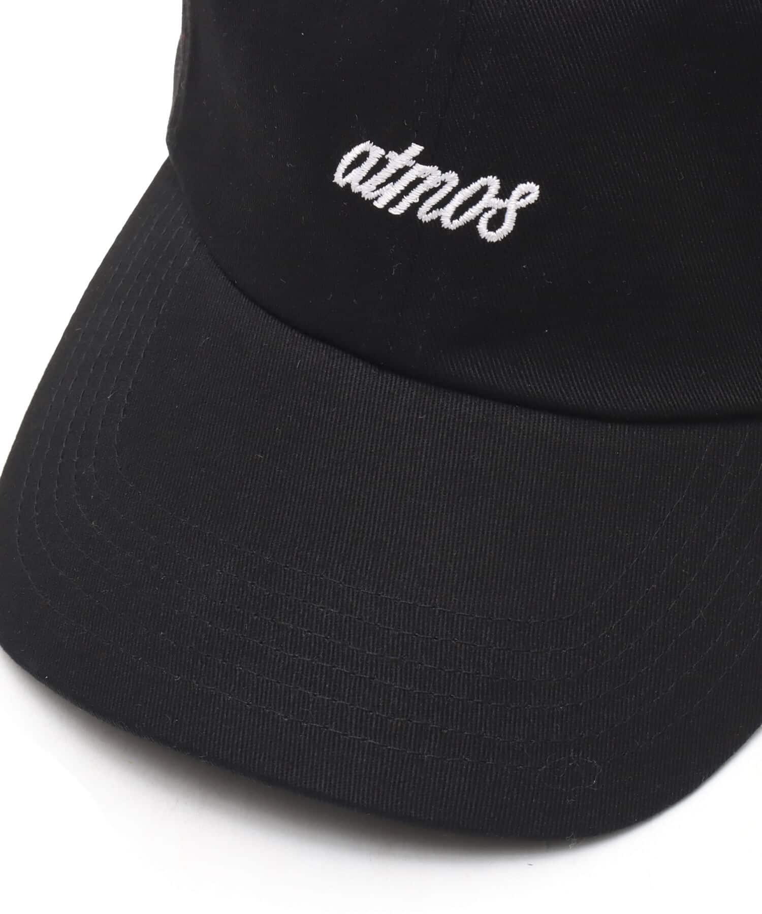 atmos Cotton Twill Cap BLACKの画像