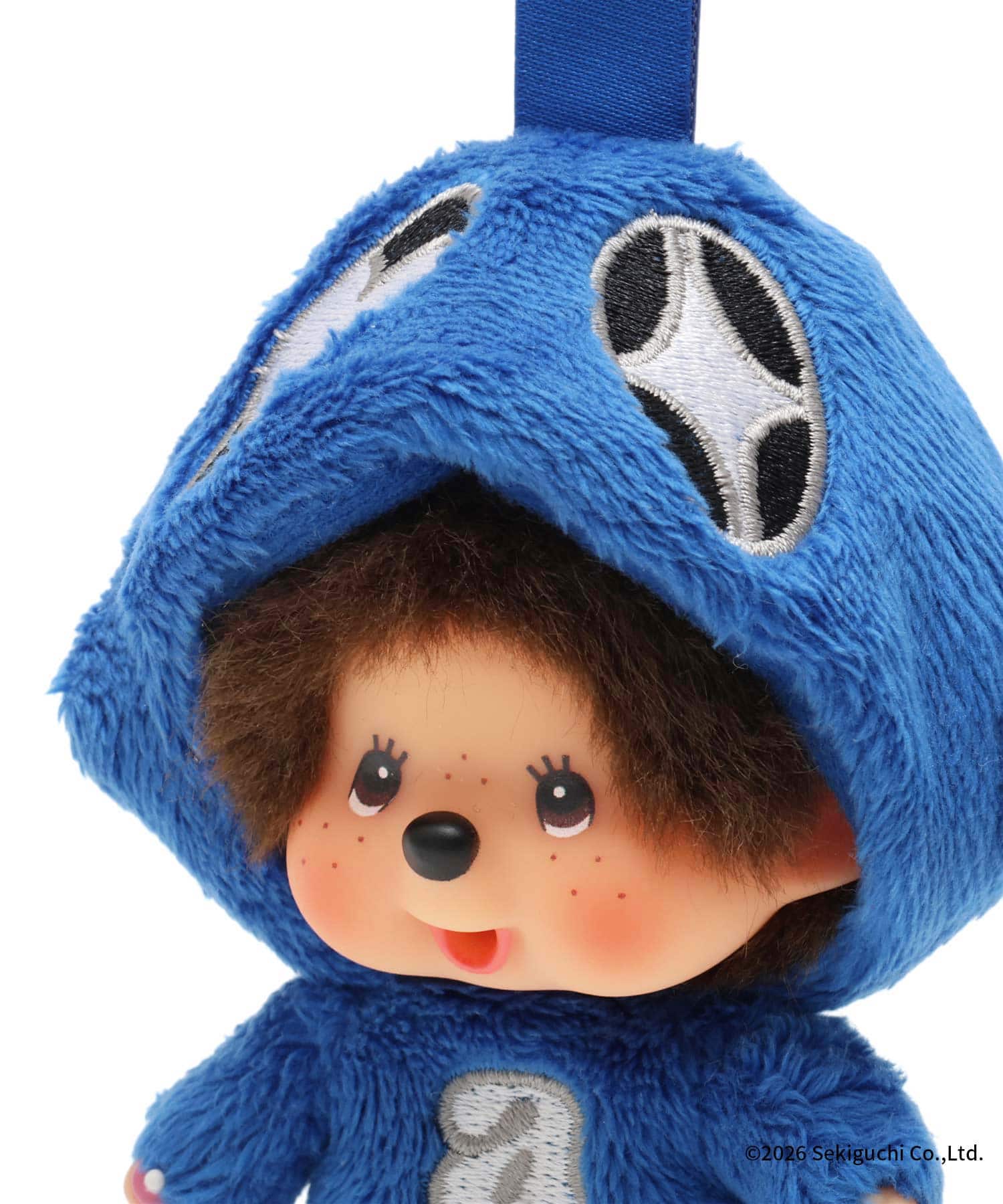 Monchhichi x atmos 【TENKYU】 キーチェーン BLUE（モンチッチ x