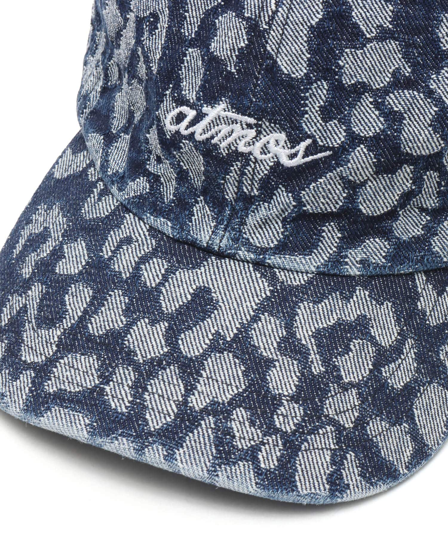 atmos Leopard Pattern Cap BLUEの画像