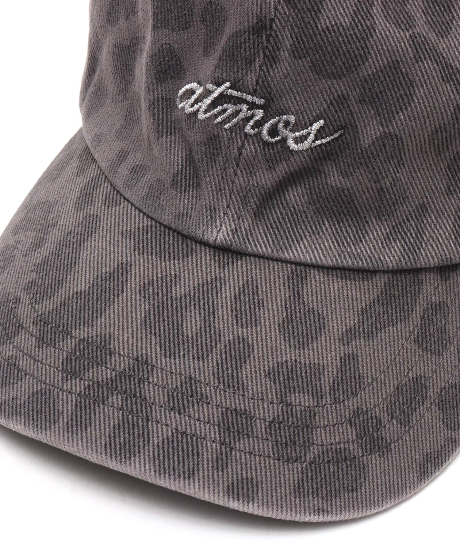 atmos Leopard Pattern Cap LIGHT BLACKの画像