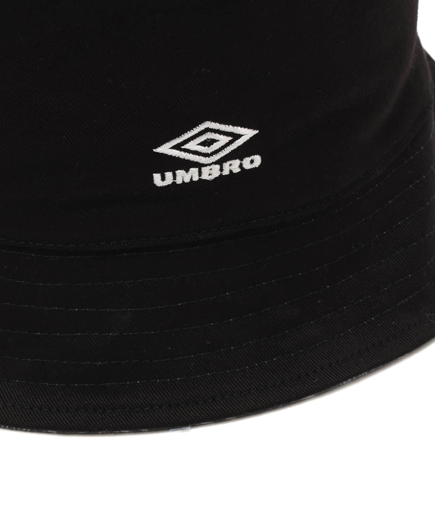 UMBRO x atmos Reversible Bucket Hat BLACKの画像