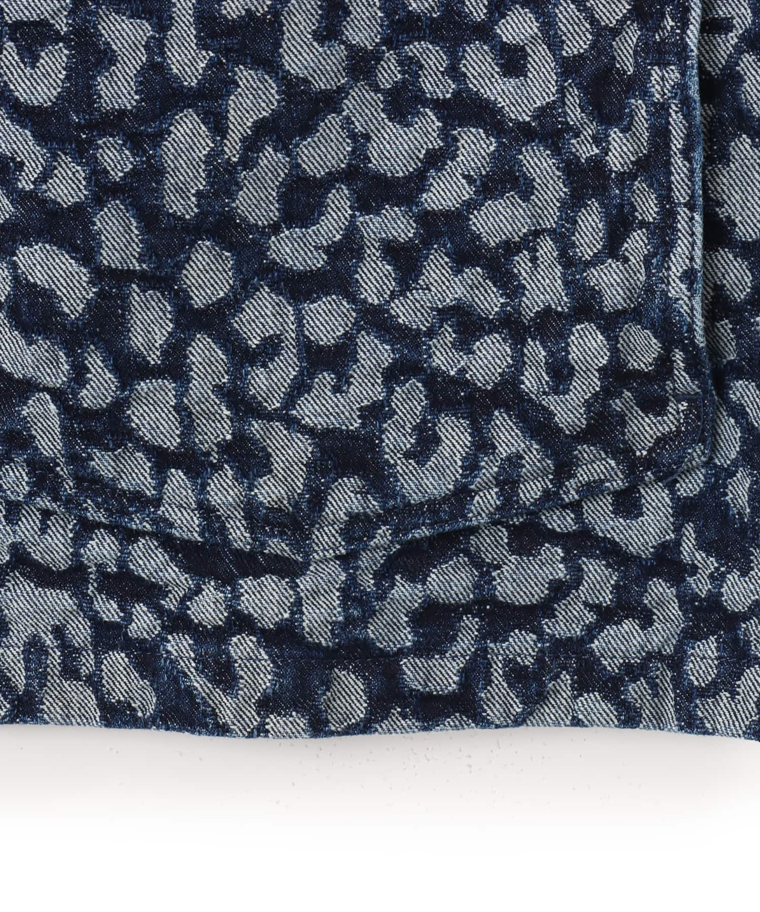 atmos Leopard Pattern Coverall BLUEの画像