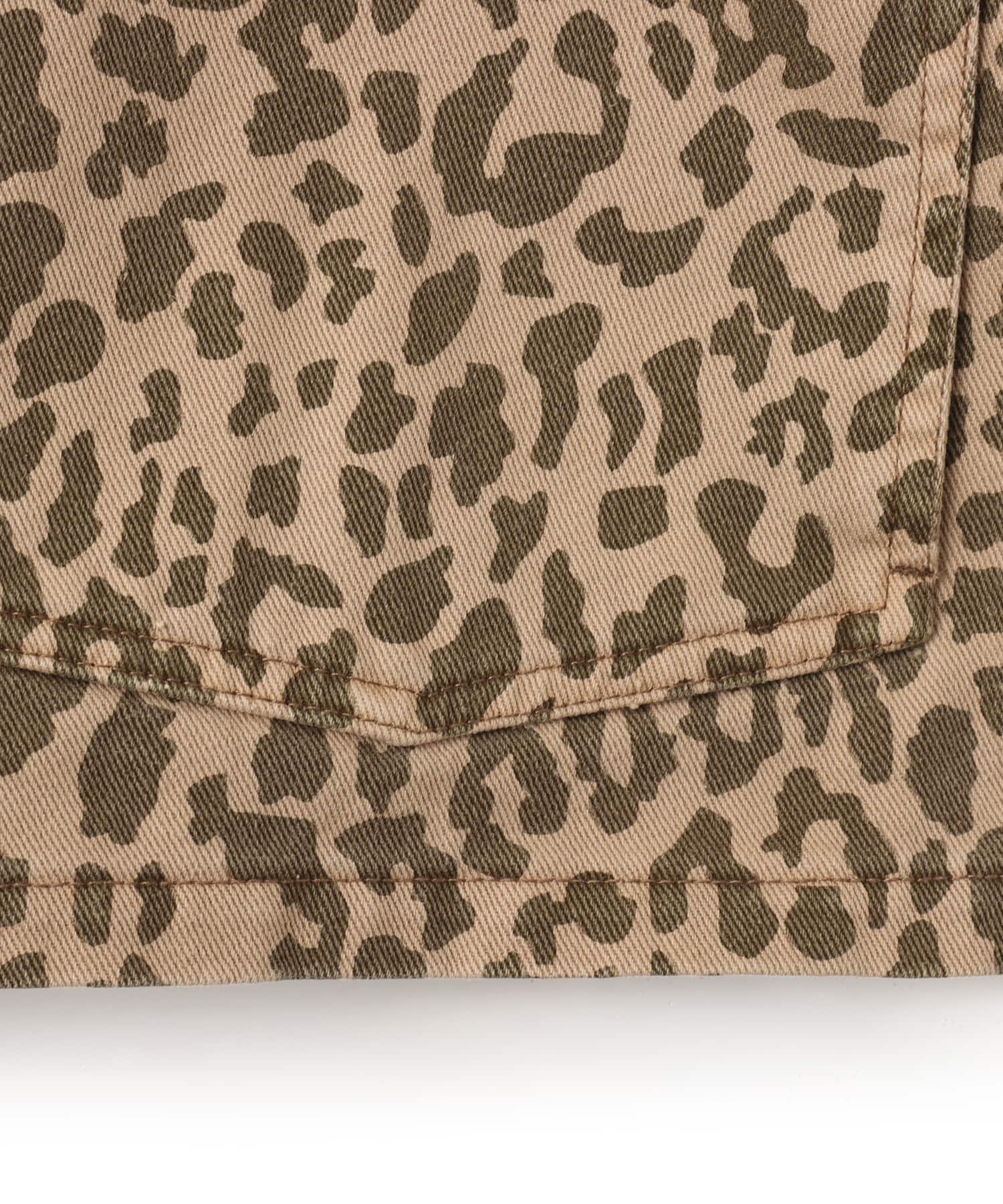 atmos Leopard Pattern Coverall KHAKIの画像