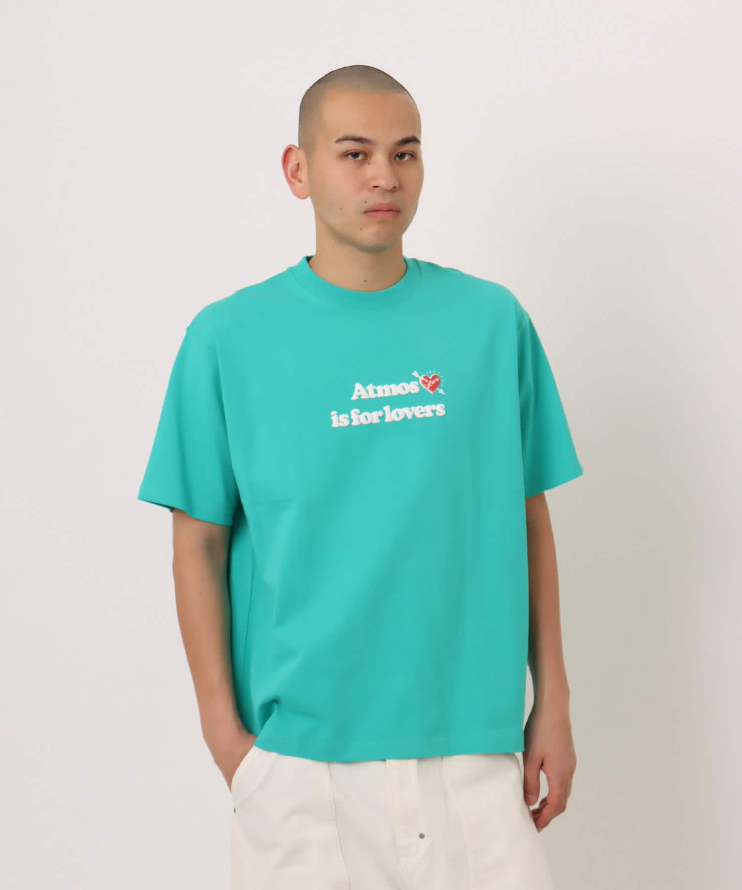 atmos Lovers T-shirt LIGHT GREENの画像