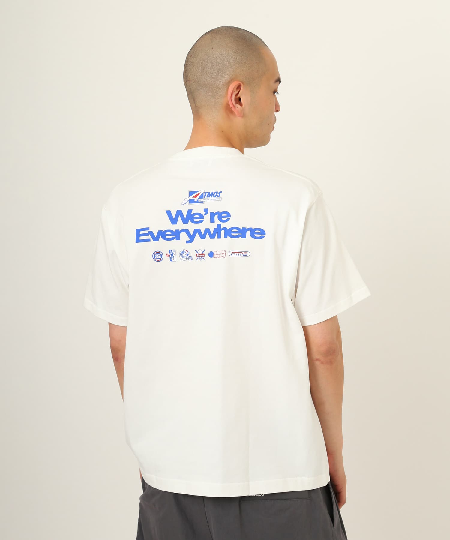 atmos Sports T-shirt WHITEの画像