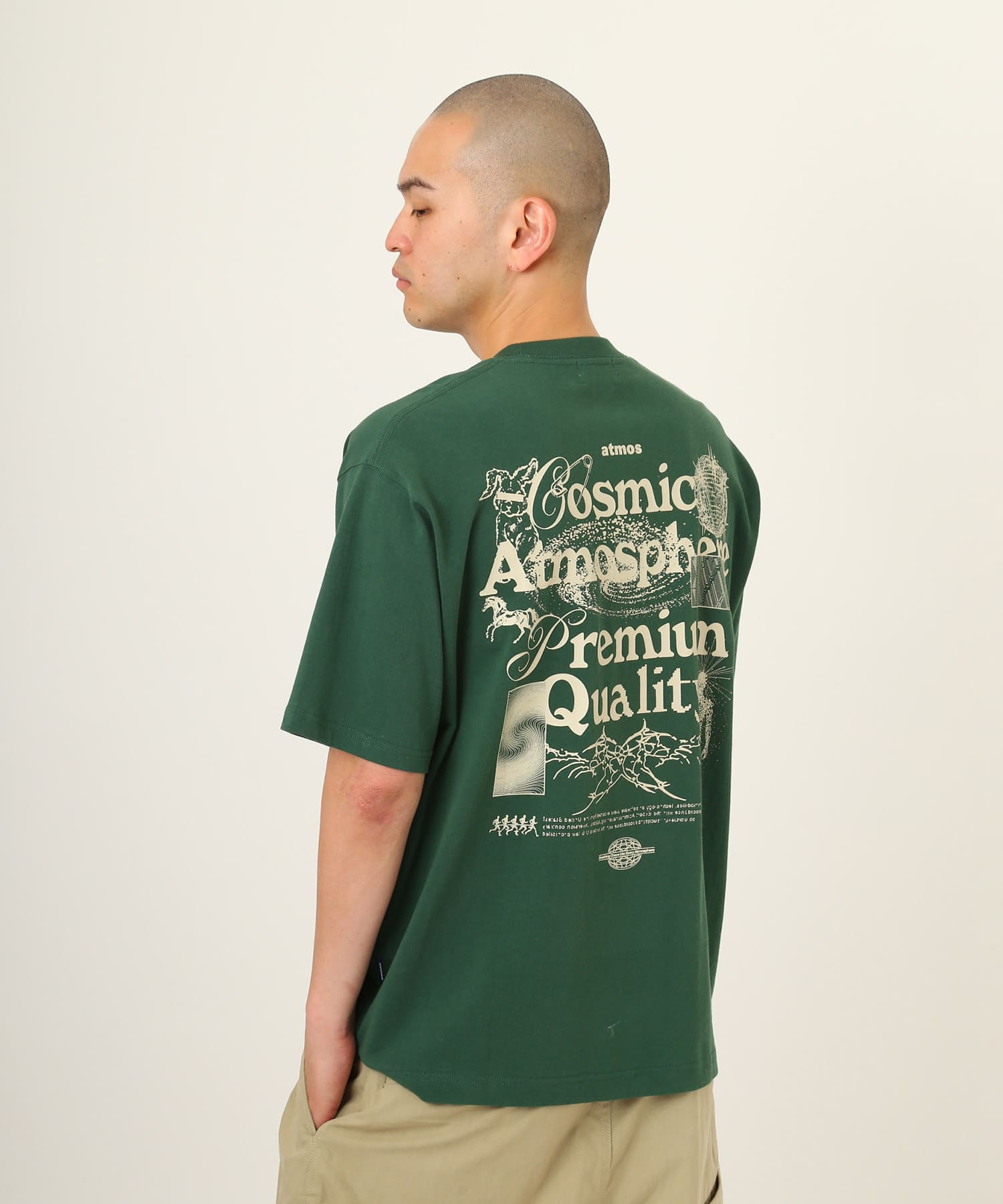 atmos Cosmic T-shirt GREENの画像