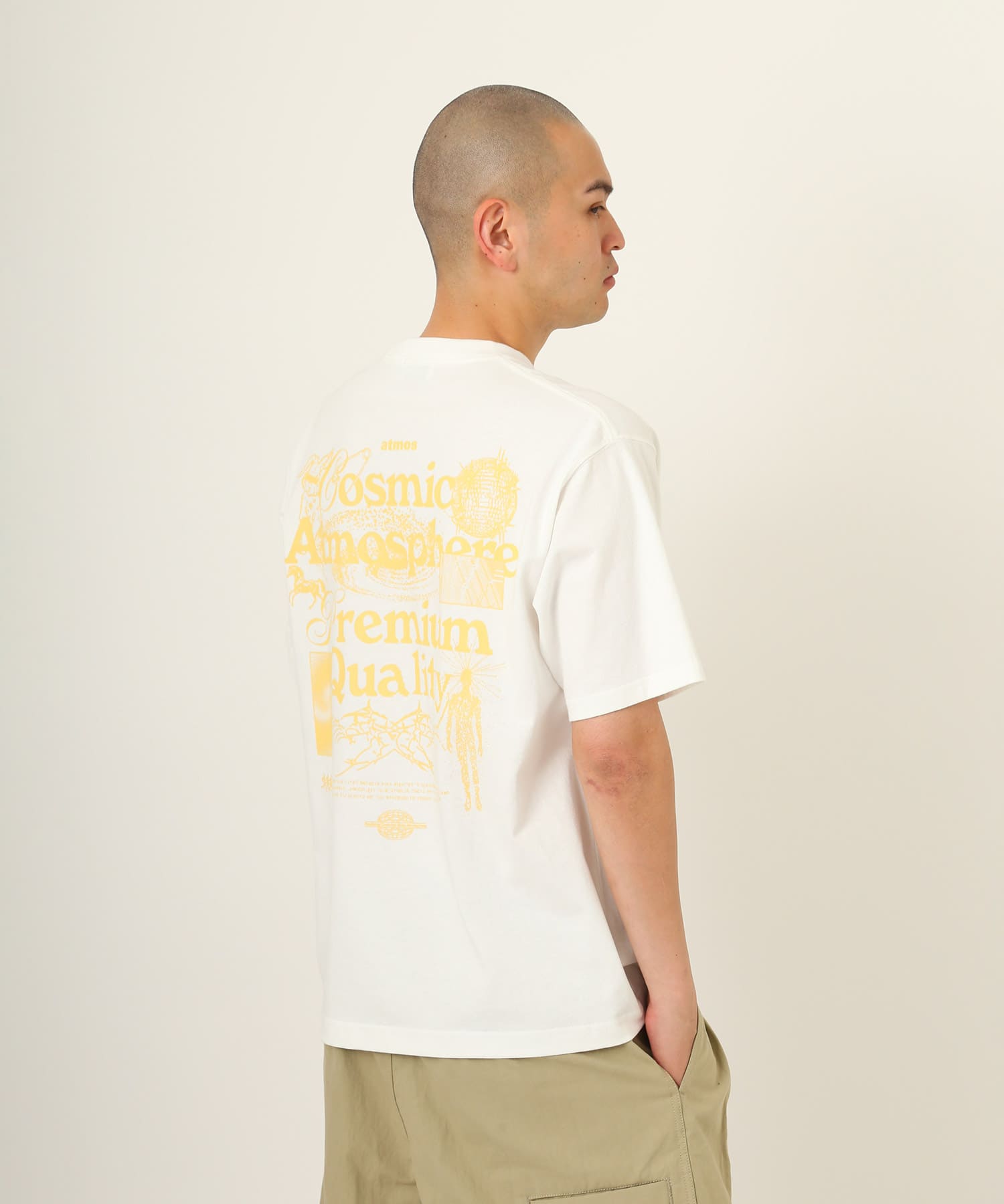 atmos Cosmic T-shirt WHITEの画像