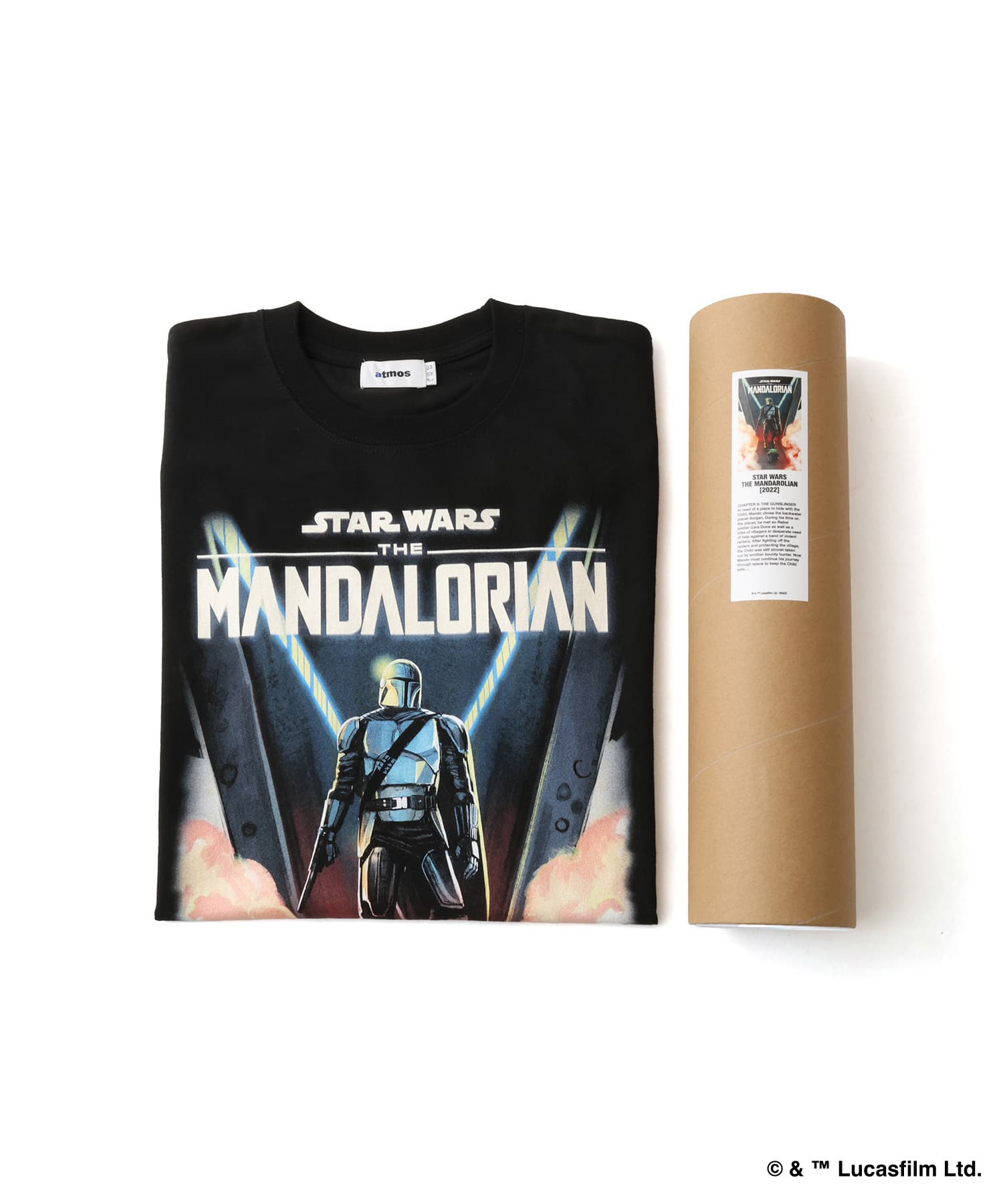 atmos x MANDALORIAN “THE GUNSLINGER” BLACKの画像