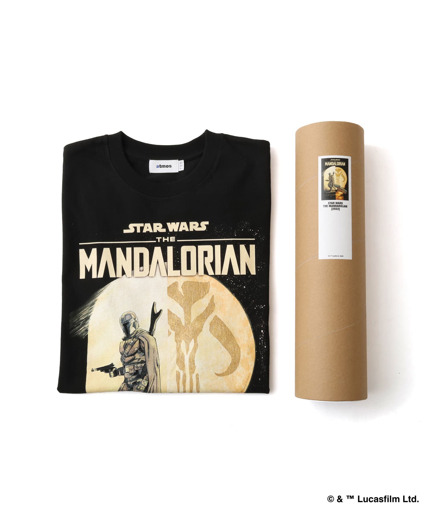 atmos x MANDALORIAN “THE MANDALORIAN” BLACKの画像