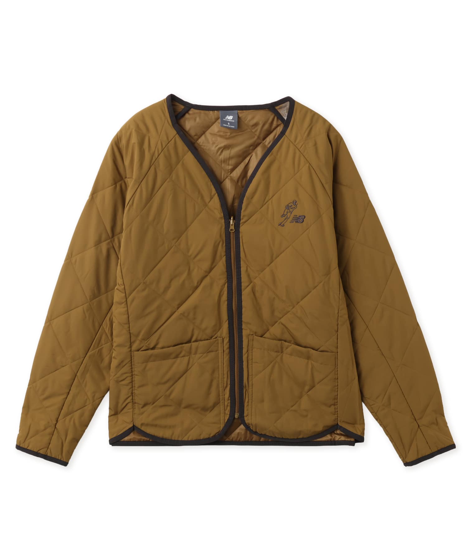 New Balance SHOHEI OHTANI SIGNATURE 2-IN-1 VARSITY JACKET バークの画像