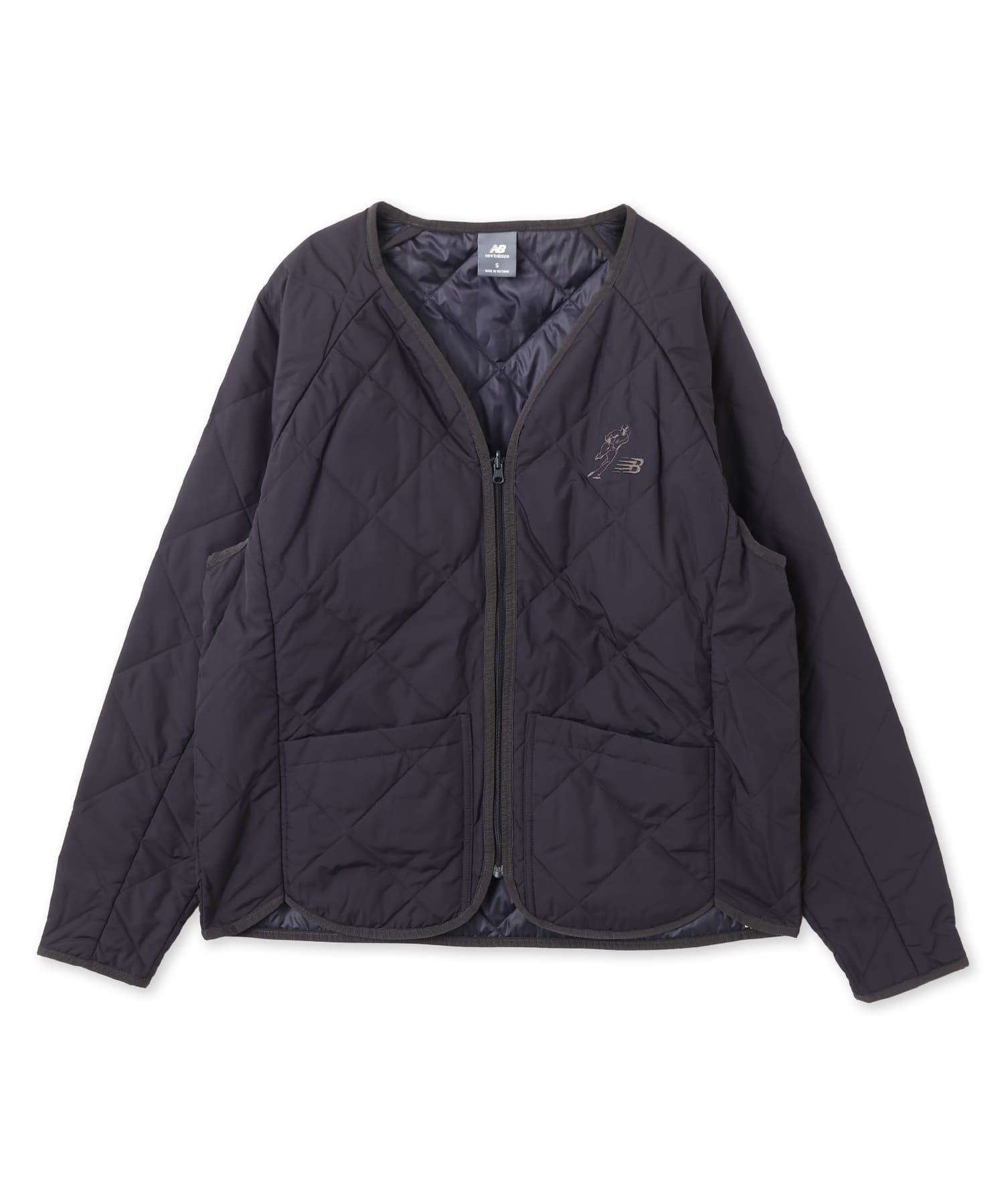 New Balance SHOHEI OHTANI SIGNATURE 2-IN-1 VARSITY JACKET ダークナイトの画像