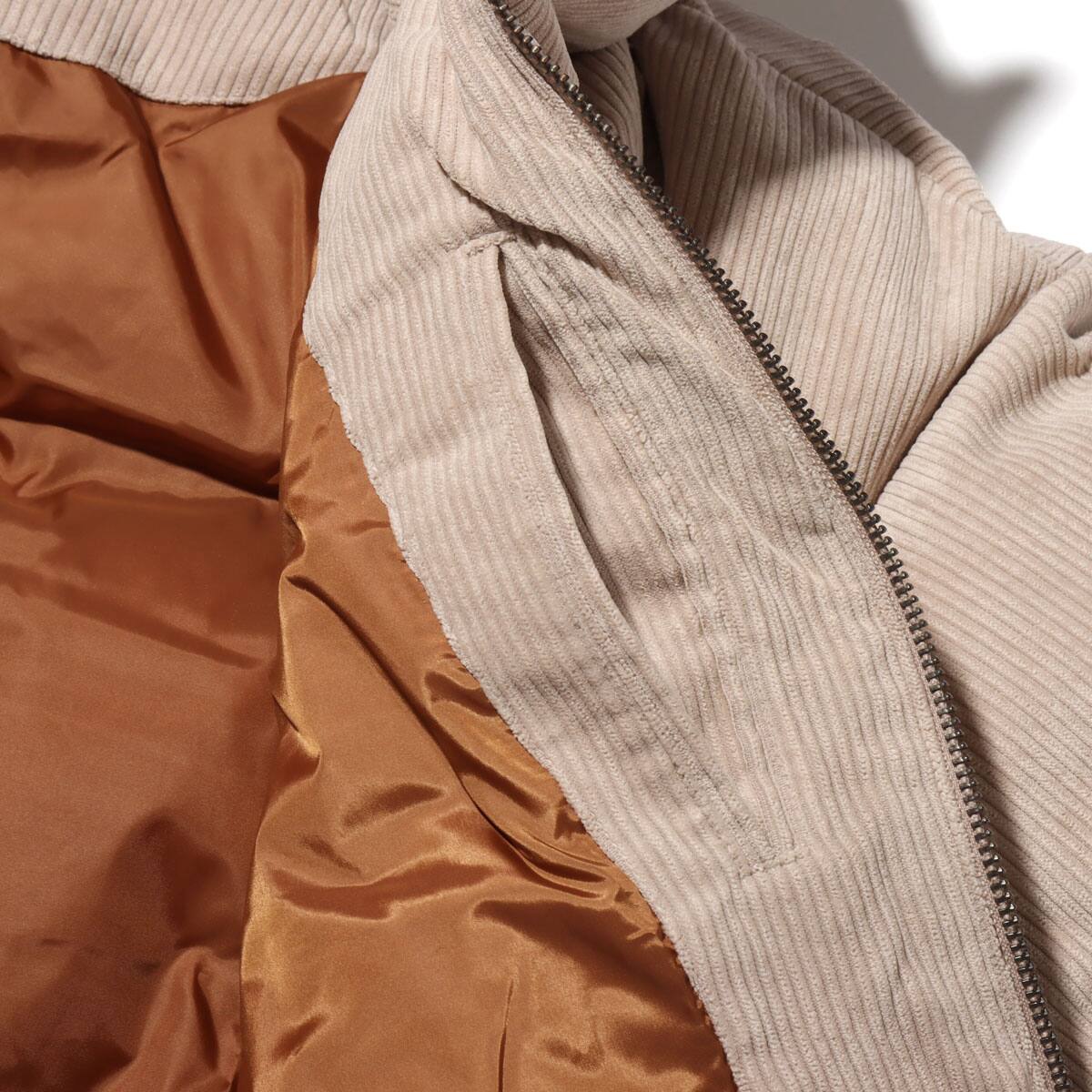 GUESS UNI PADDING JACKET BEIGE 20HO-Iの画像