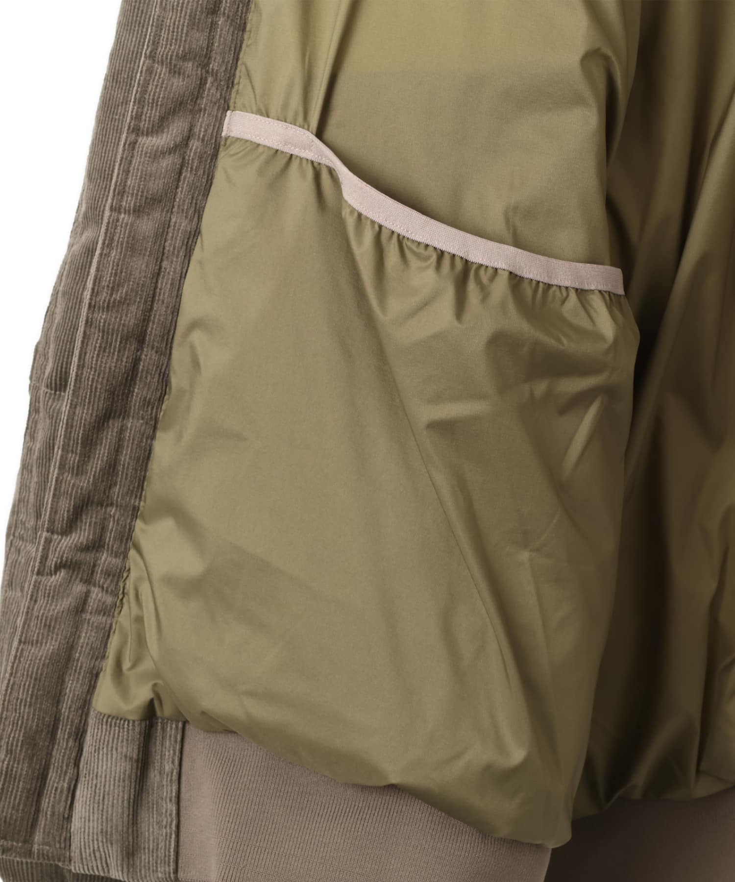 THE NORTH FACE PURPLE LABEL CORDUROY FIELD DOWN JACKET OLIVEの画像