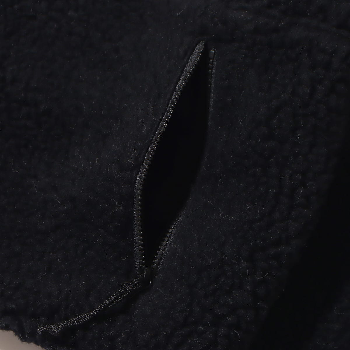 THE NORTH FACE PURPLE LABEL Wool Boa Fleece Field Cardigan Black 22FW-Iの画像