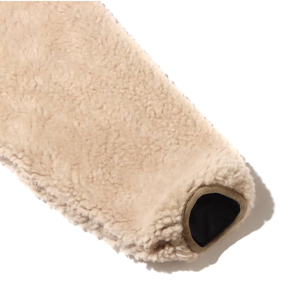 THE NORTH FACE PURPLE LABEL Wool Boa Fleece Field Coat Beige 22FW-Iの画像