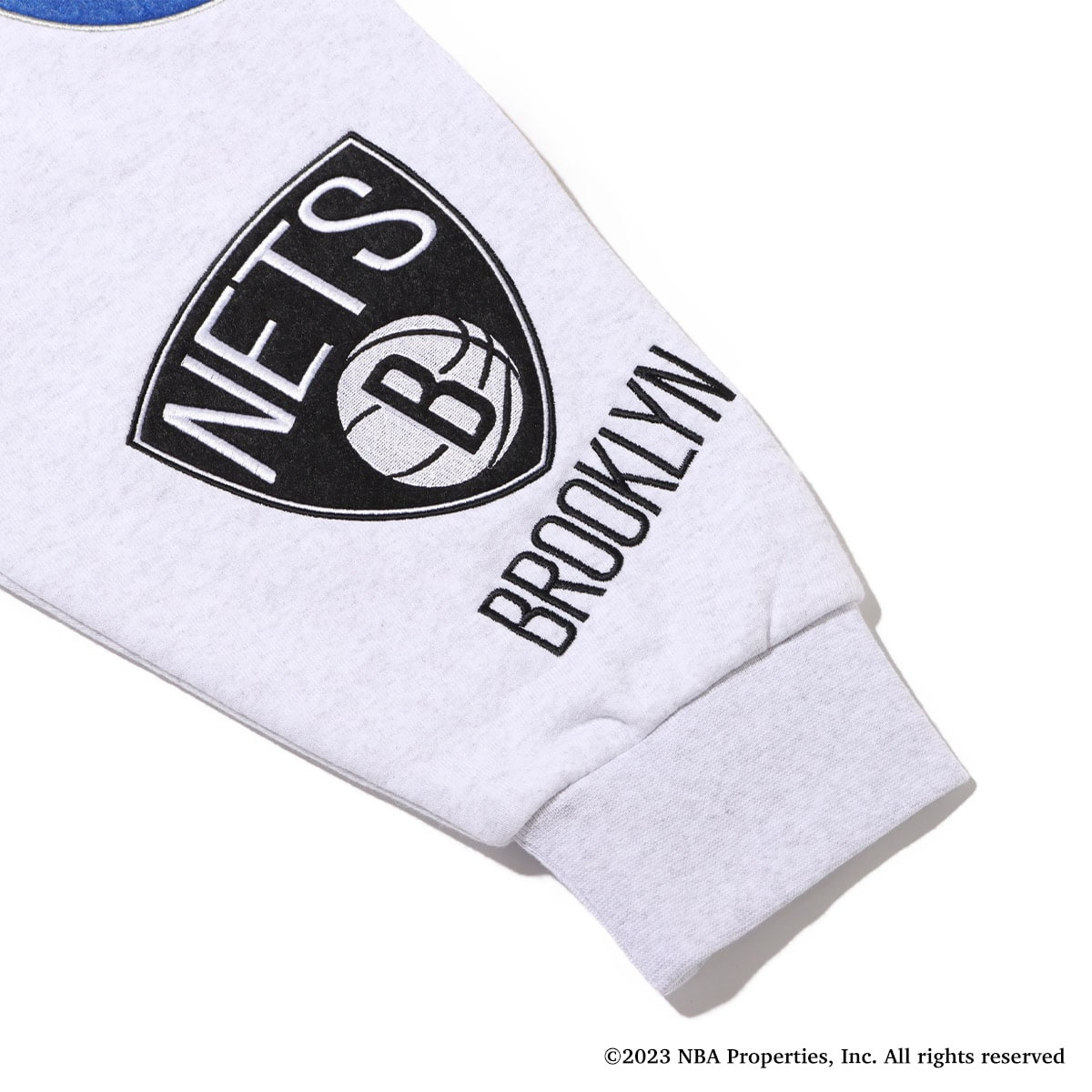 NBA Wappen Hoodie Sweat GRAY 23FW-Sの画像