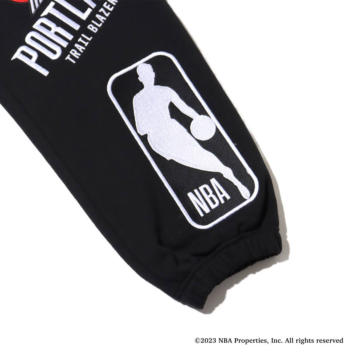 NBA Wappen Sweat Pants BLACK 23FW-Sの画像