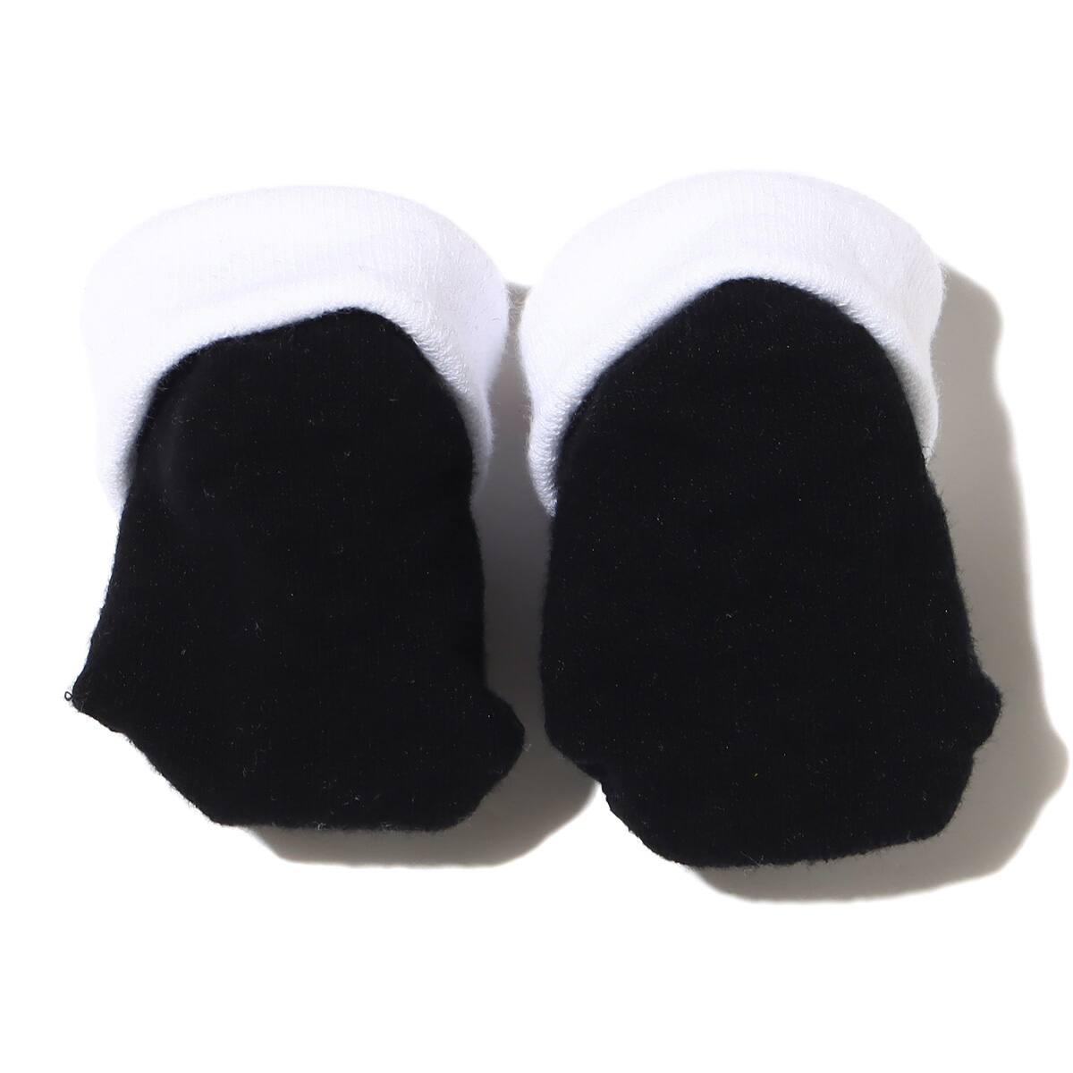 JORDAN 4-PIECE SET HAT/BODYSUIT/BOOTIE/BLANKET BLACK 22HO-Iの画像