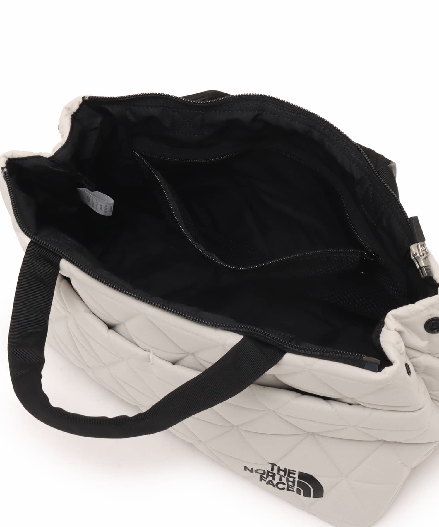 THE NORTH FACE Geoface Box Tote フォッシルアイボリーの画像