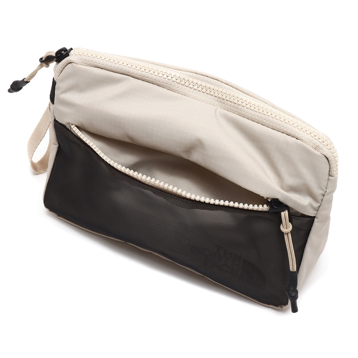 THE NORTH FACE GLAM POUCH M フォッシルアイボリー 23SS-Iの画像
